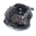 Chenille Soldarini Daphnia Fritz Rubber – Black Mamba