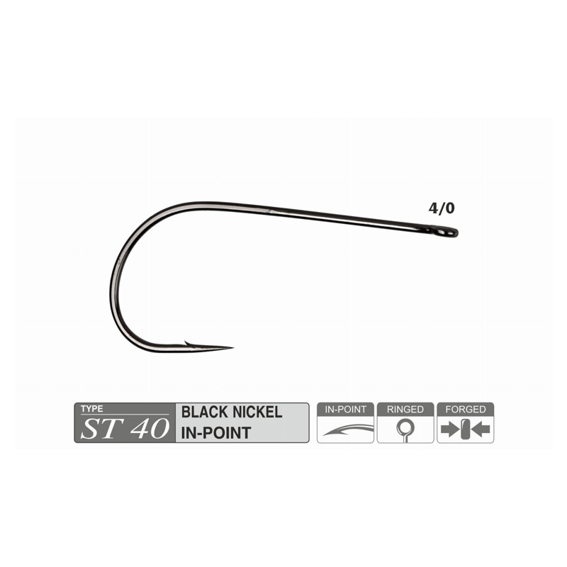 Haczyki muchowe Traper Hikara ST40 4/0 (Pike & Muskie)