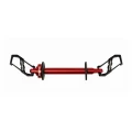 Uchwyt na szpule Traper Tippet Holder Alu – czerwony