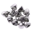 Główki stożkowe Taimen Brass Cone Heads – 4 mm / Silver