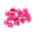 Główki stożkowe Taimen Brass Cone Heads – 4,5 mm / Fluo Pink
