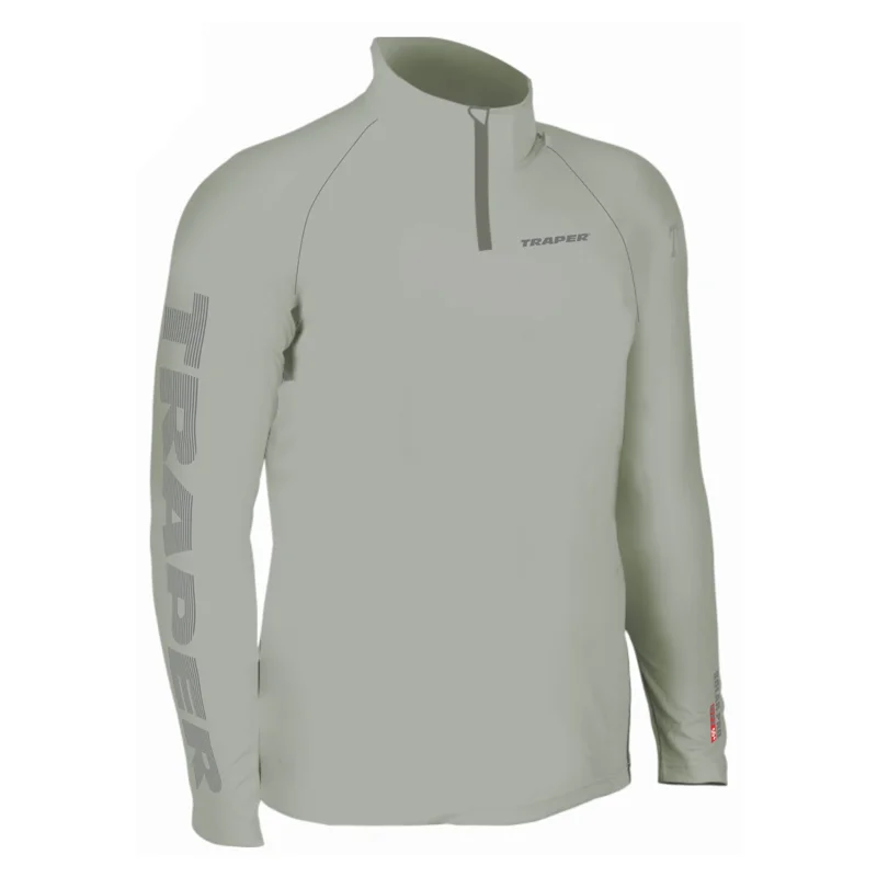 Bluza z ochroną UV Traper Solar Pro Light Olive