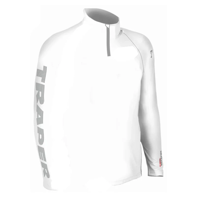Bluza z ochroną UV Traper Solar Pro White