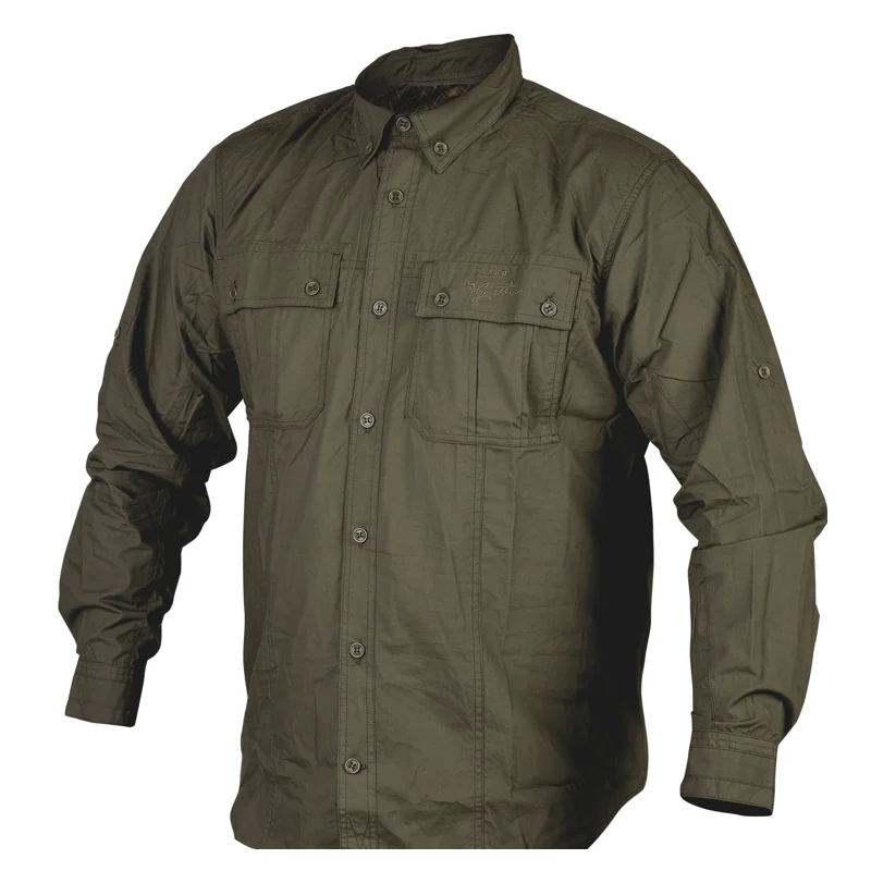 Koszula wędkarska Traper Fly Stream Dark Olive