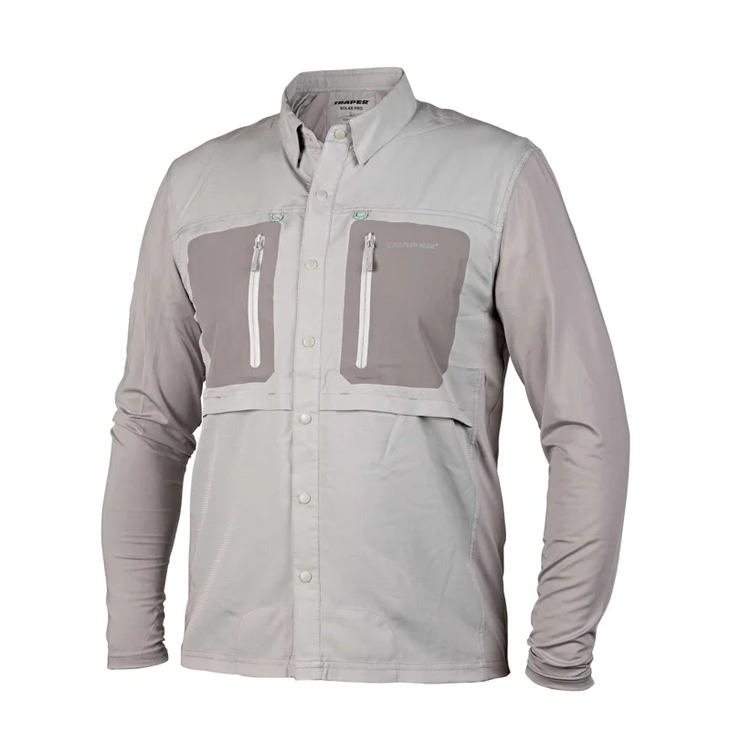 Koszula wędkarska Traper Solar Pro Cool Grey