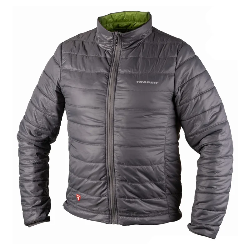 Kurtka ocieplana Traper Active PrimaLoft Grey