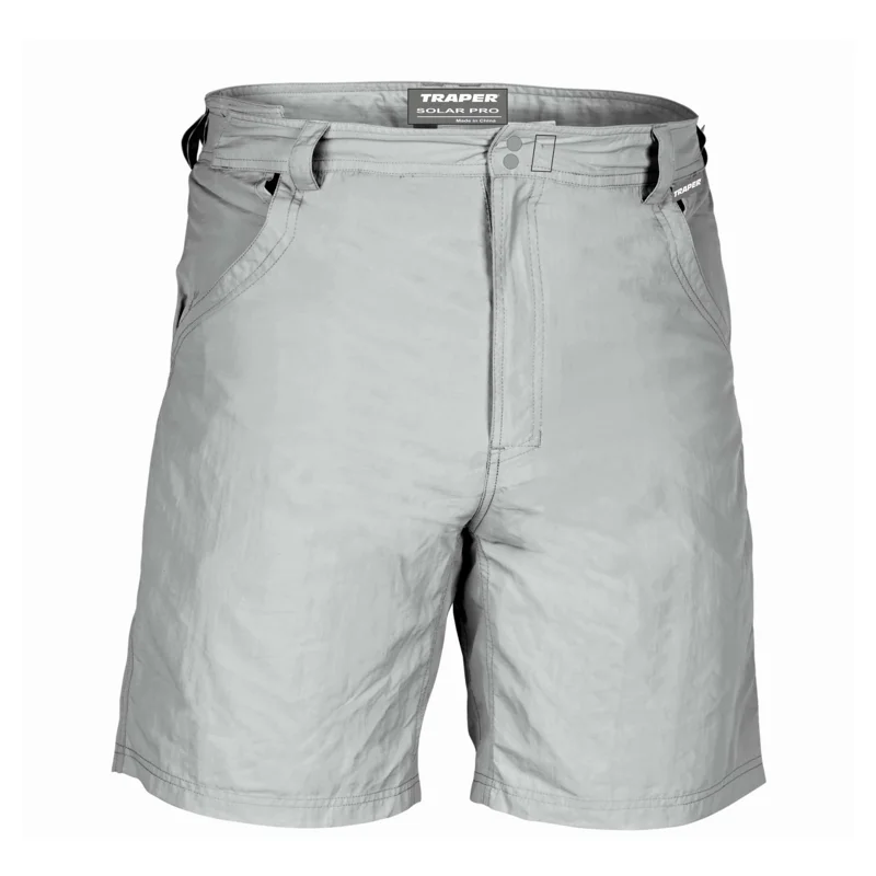 Spodenki z ochroną UV Traper Solar Pro Short Light Grey
