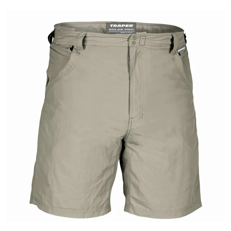 Spodenki z ochroną UV Traper Solar Pro Short Light Olive