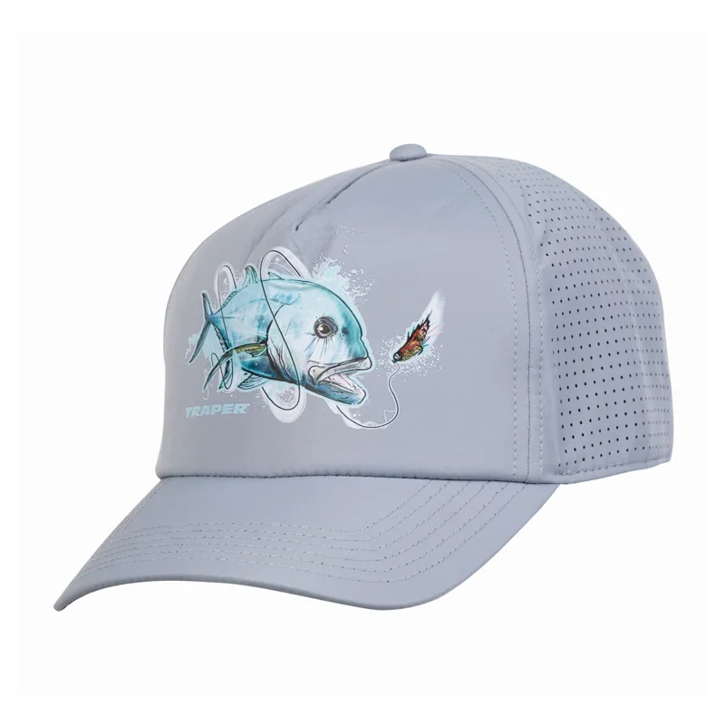 Czapka z daszkiem Traper Solar Pro GT Light Grey