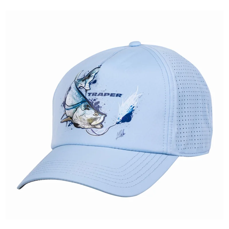 Czapka z daszkiem Traper Solar Pro Tarpon Light Blue