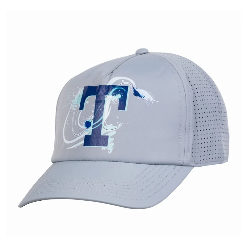 Czapka z daszkiem Traper Solar Pro Logo Light Grey