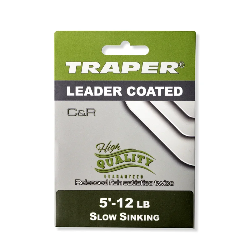 Przypon tonący Traper Leader Coated 5' 12 lb
