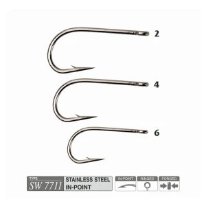 Haczyki muchowe Traper Hikara SW7711