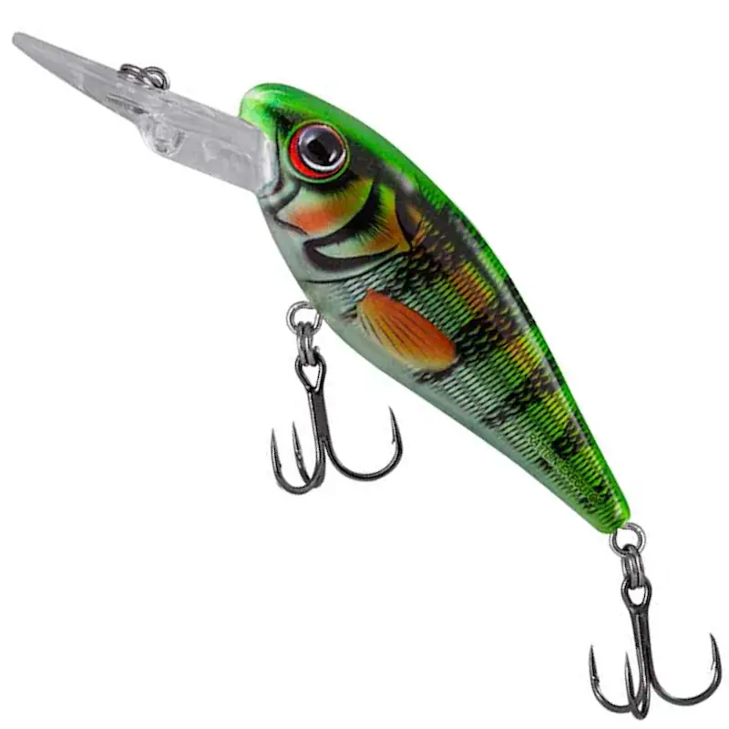 Wobler Salmo Rattlin'Executor Clear Hot Perch 5cm