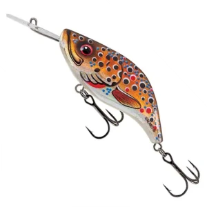 Wobler Salmo Sparky Shad F Brown Holo Trout 4cm