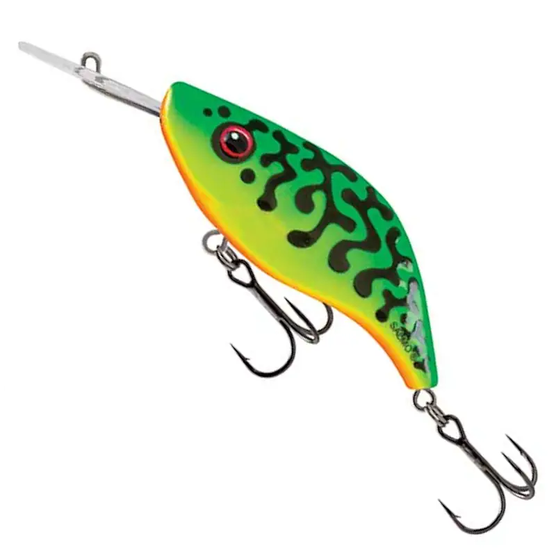 Wobler Salmo Sparky Shad F Green Tiger 4cm