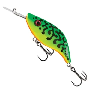 Wobler Salmo Sparky Shad F Green Tiger 4cm