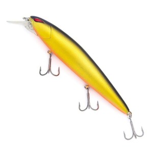 Nories Laydown Minnow 11cm 18g Mat Trad Black Gold