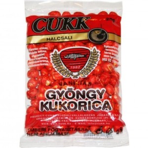 Cukk Kukurydza pływająca czerwona 25g Wanilia