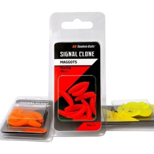Tandem Baits Signal Clone Maggots fluo pink