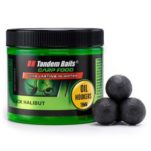 Tandem Baits Oil Hookers Czarny Halibut 18mm