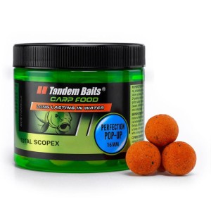 Tandem Baits Perfection Pop-up Total Scopex 16mm