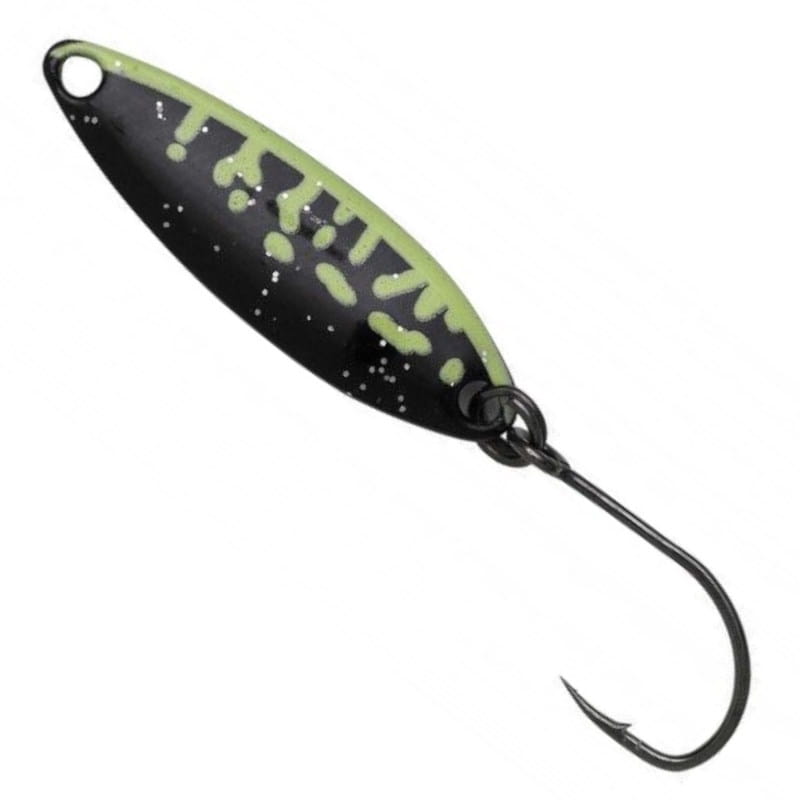 DAM Błystka Area-Pro Trout No4 Chartreuse Blac2.1g-48818