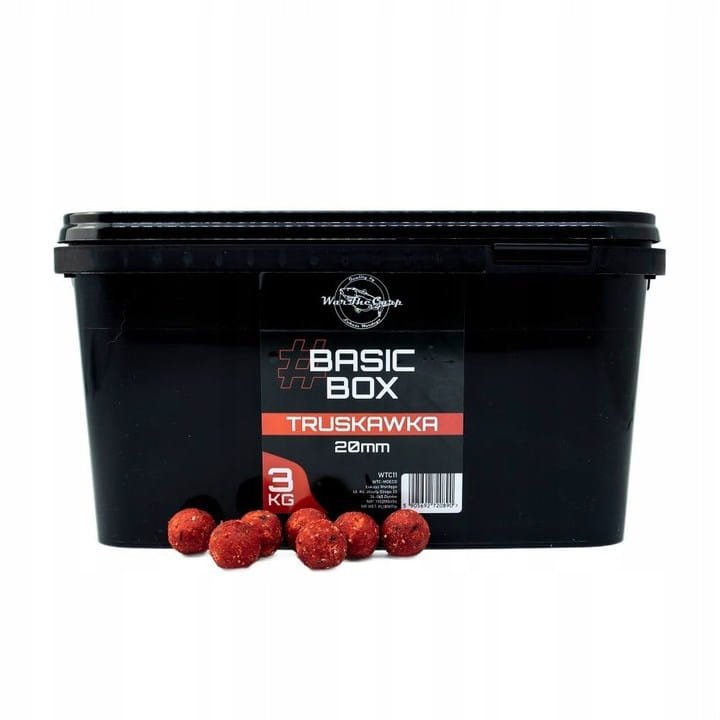 WarTheCarp Basic Box 3kg Truskawka 20mm-50569