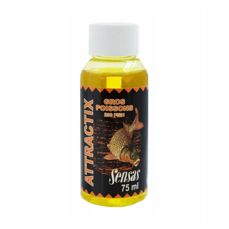 Sensas Attractix Gros Poissons 75ml-50619