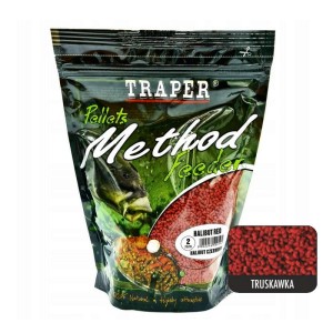 Traper Method Pellets Truskawka 4mm