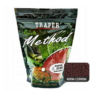 Traper Method Pellets Morwa czerwona 500g 2mm