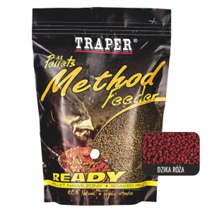 Traper Method Pellets Ready Róża 500g 2mm 