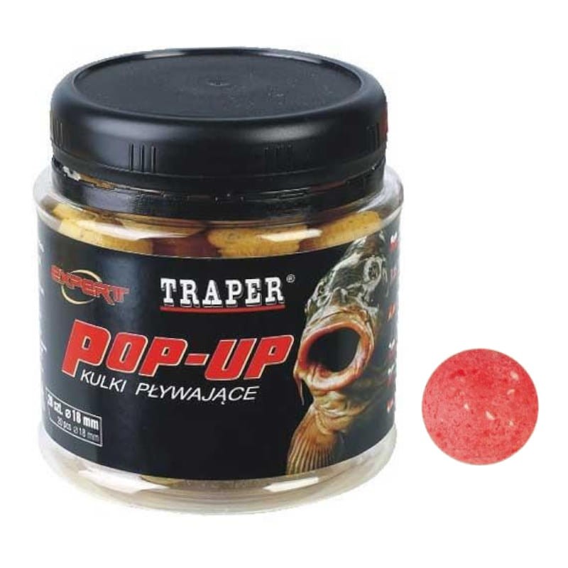 Traper Kulki Expert Pop-up Truskawka 12mm-46083