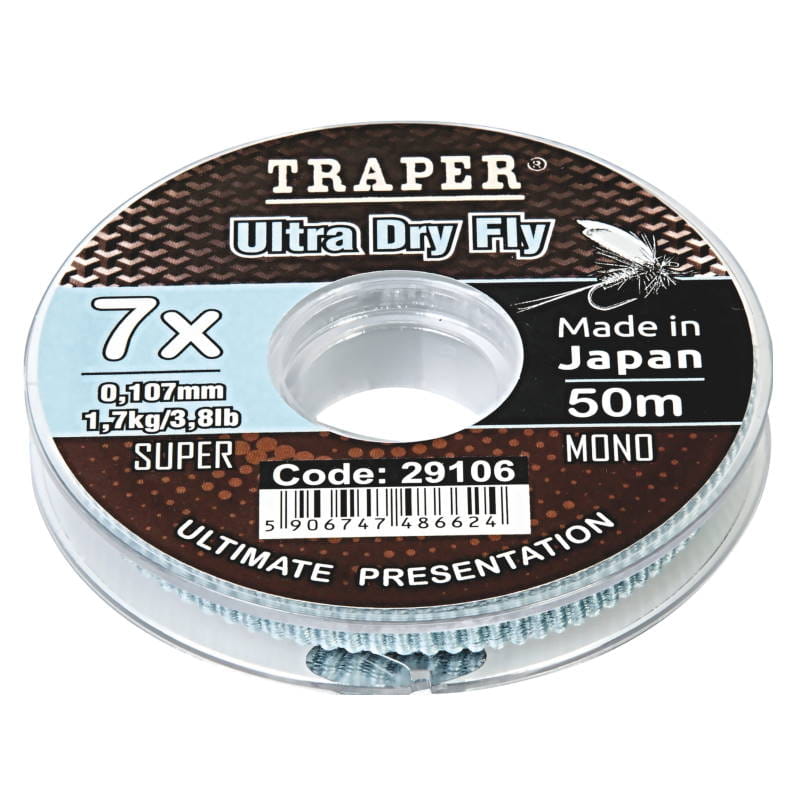 Traper Fly Żyłka Ultra Dry Fly 7X 0.107mm-23535
