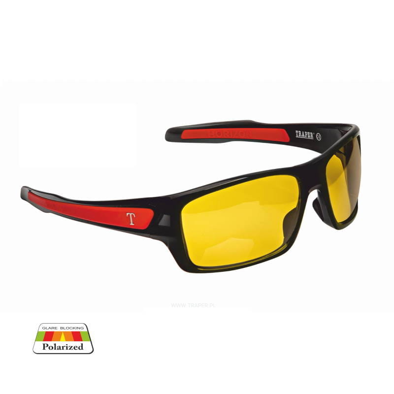 Traper Okulary polaryz. Horizon Red/Yellow-28435