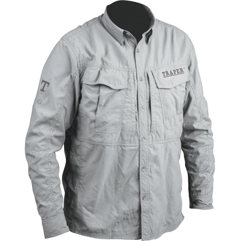 Traper Fly Koszula Montana Light Grey XL-14383