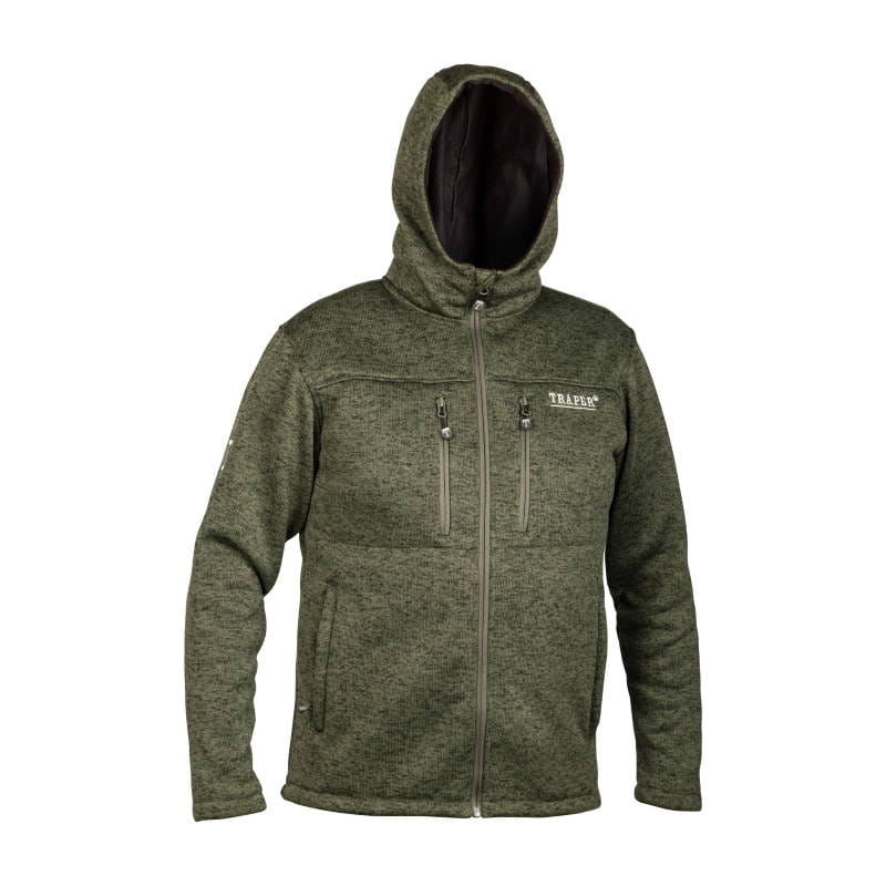 Traper Fly Bluza Alaska Hood Olive Green M-20966
