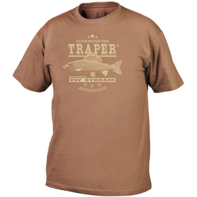 Traper Fly T-shirt Oregon Brown XXL-14406