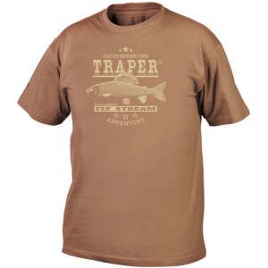 Traper Fly T-shirt Oregon Brown XXL