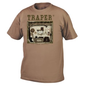 Traper Fly T-shirt Montana Brown XL