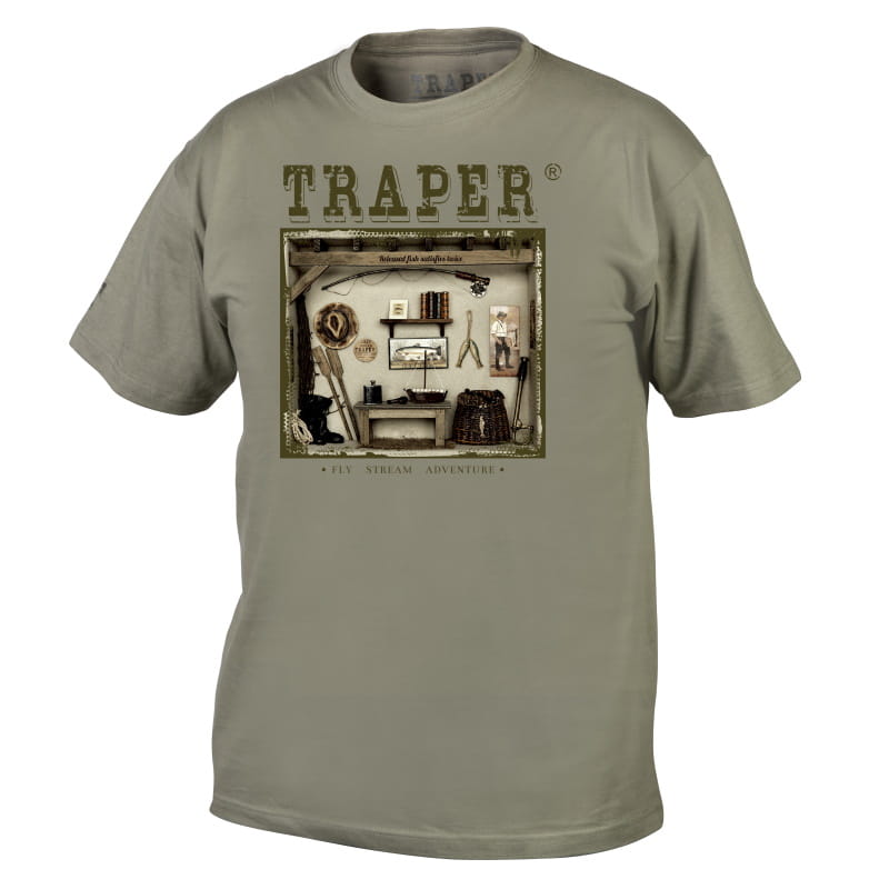 Traper Fly T-shirt Montana Amazonia Green XL-17235