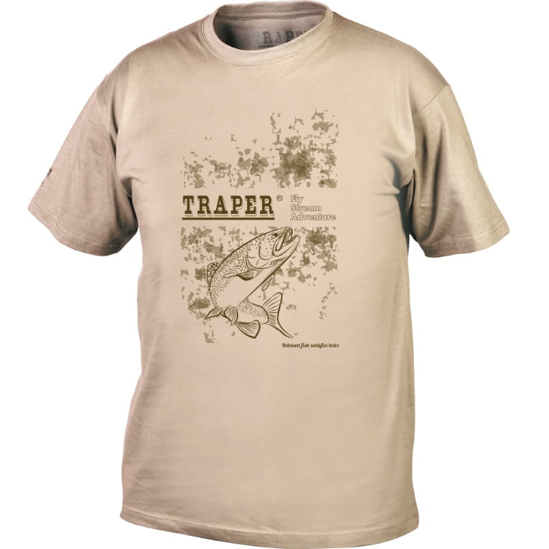 Traper Fly T-shirt Dakota Sand XL-14412