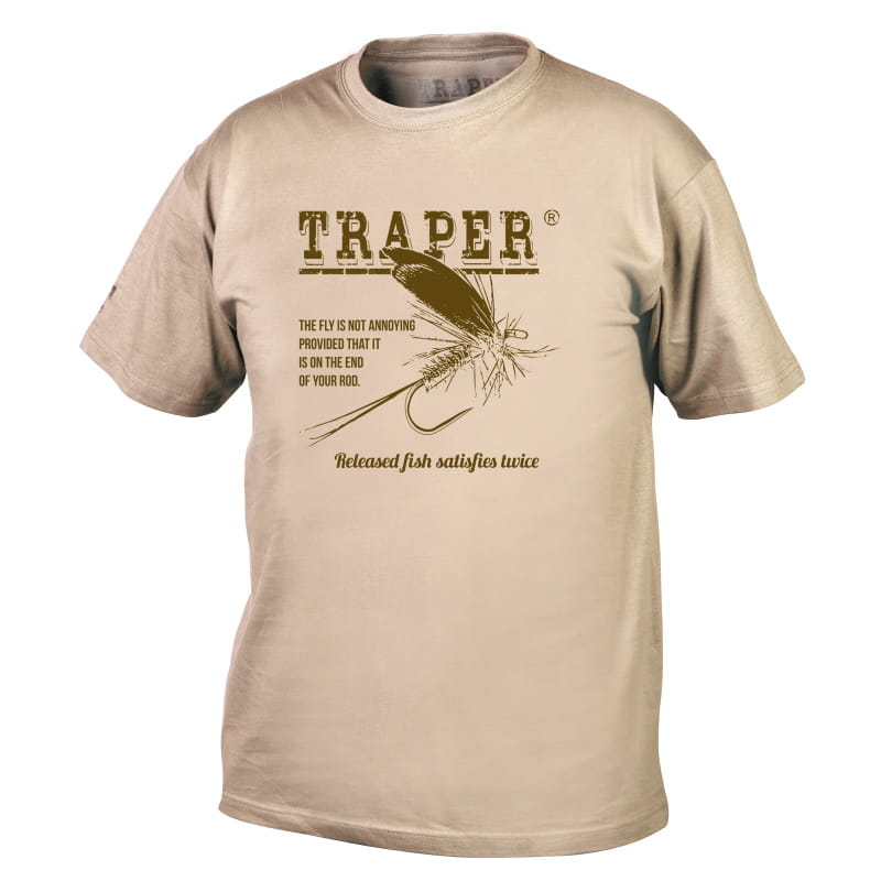 Traper Fly T-shirt Minnesota Sand XL-17220