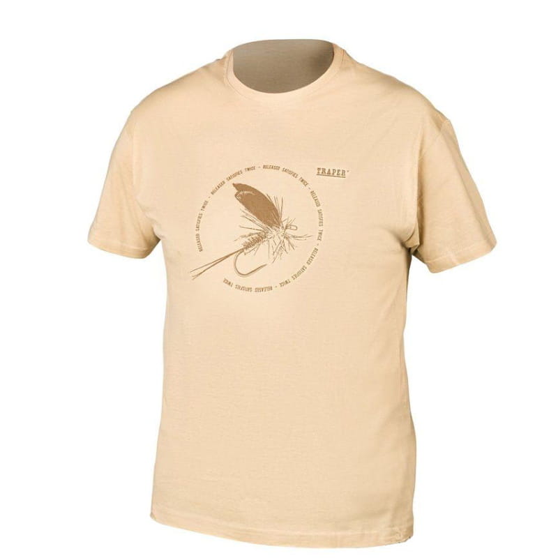 Traper Fly T-shirt Fly Beige XXL-17270