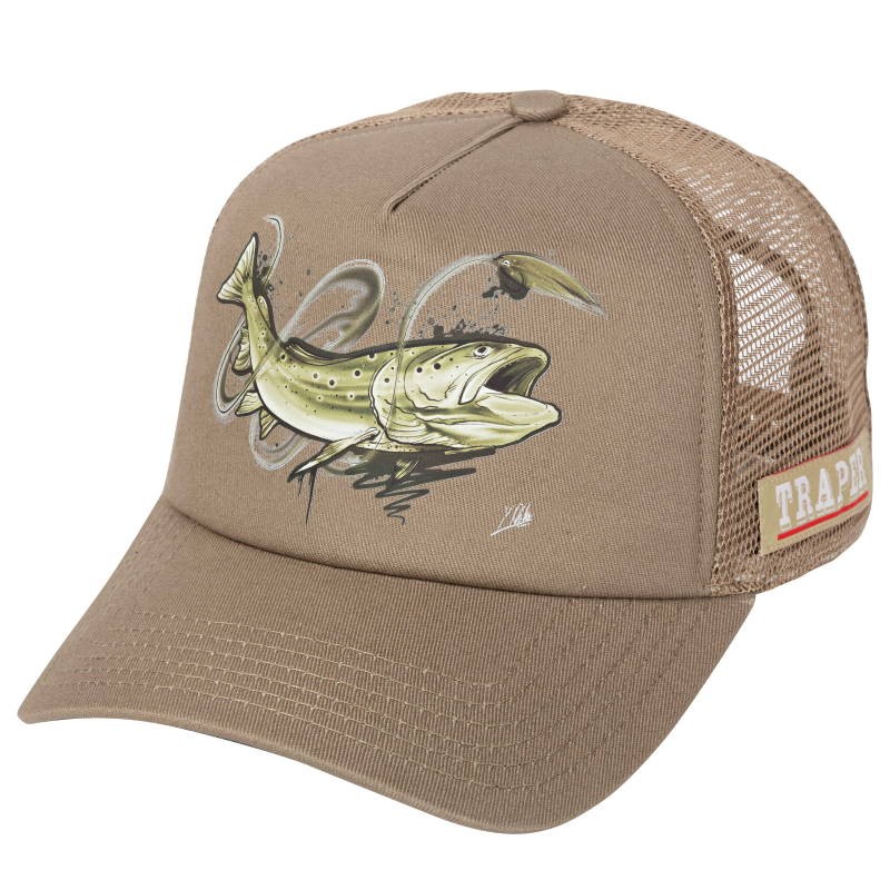 Traper Fly Czapka Art Hucho Olive-27528