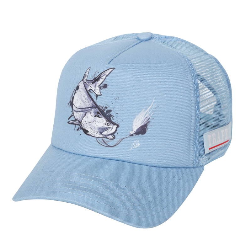 Traper Fly Czapka Art Tarpoon Blue-27534