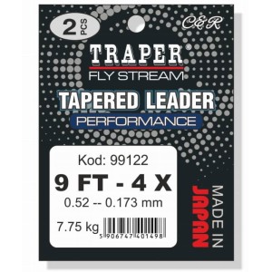 Traper Fly Przypon koniczny Performance 4X 0.173mm