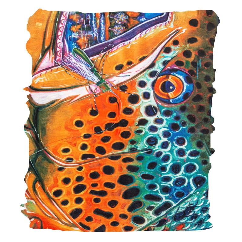 Traper Fly Chusta 3D Trout Face-37225