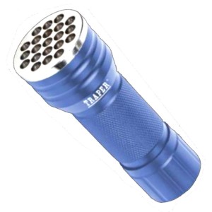 Traper Fly Latarka UV Max blue