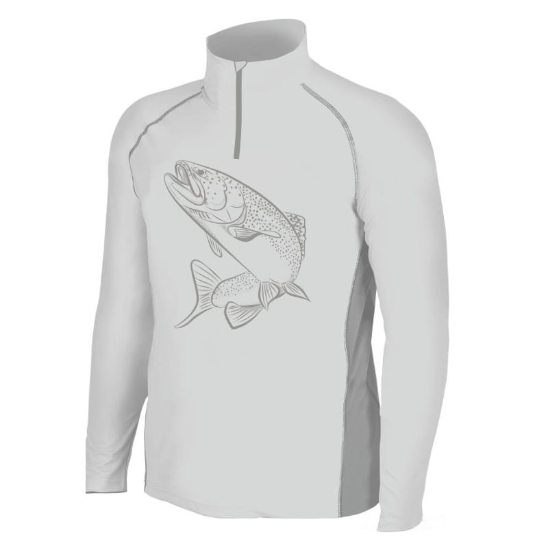 Traper Fly Bluza Florida Trout Grey S-17350